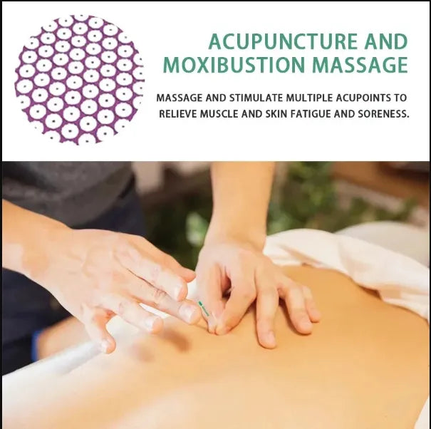 Acupressure Mat &amp; Pillow Set – Back, Neck &amp; Stress Relief