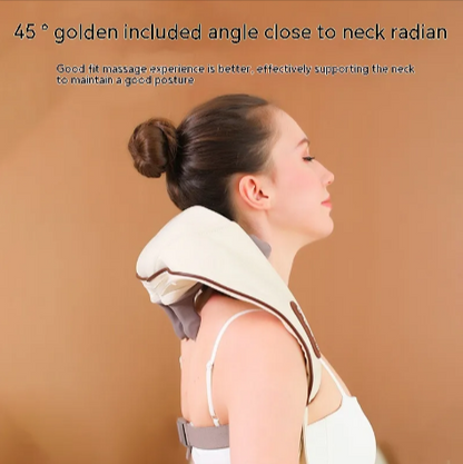 Heated Neck &amp; Back Massager Pillow