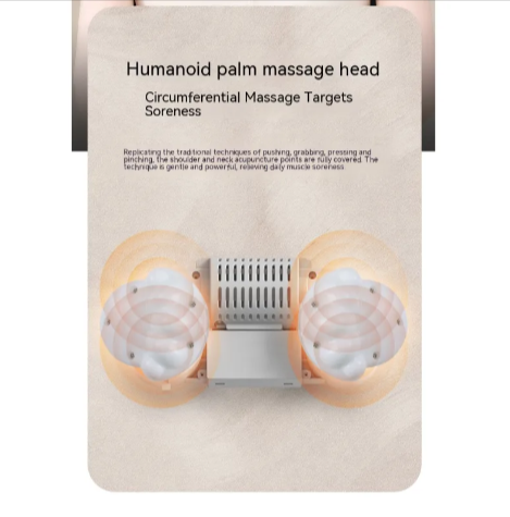 Heated Neck &amp; Back Massager Pillow