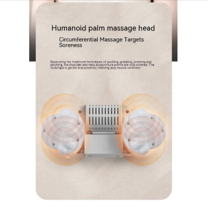 Heated Neck &amp; Back Massager Pillow