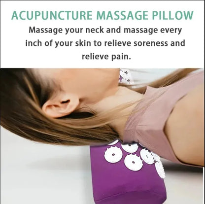 Acupressure Mat &amp; Pillow Set – Back, Neck &amp; Stress Relief
